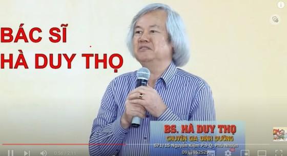 Sự thật về 'bác sĩ Hà Duy Thọ' chuyên lên Facebook, TikTok tư vấn về thực dưỡng, điều trị ung thư